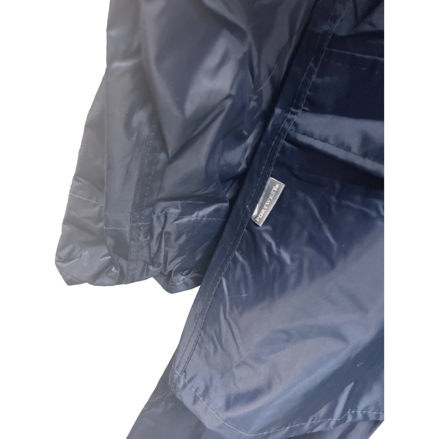 Portwest NWT Navy Blue Rain Jacket and Rain Pants