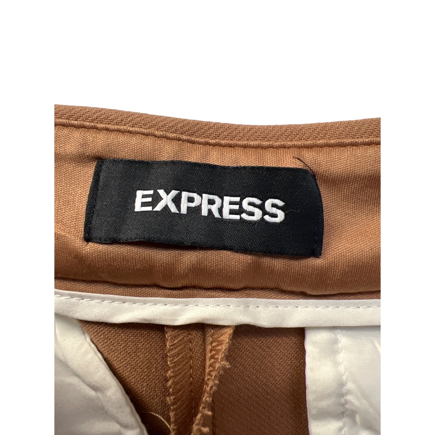 Express Low Rise Columnist Ankle Ginger Dress Pants