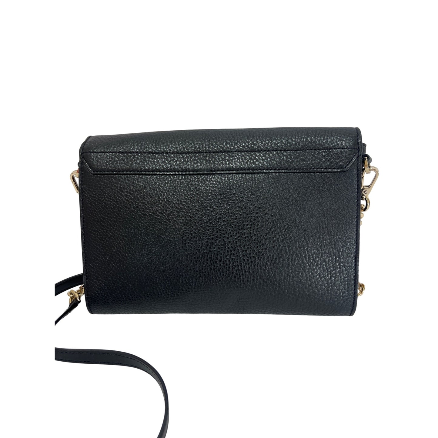 Kate Spade Flynn Street Valencia Black & White Leather Crossbody Purse