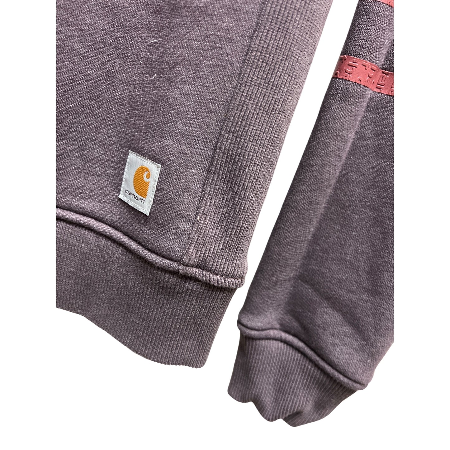 Carhartt Purple Lavender Crewneck Spellout Sweatshirt