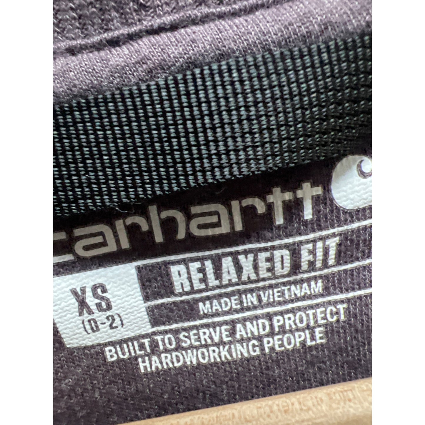 Carhartt Purple Lavender Crewneck Spellout Sweatshirt