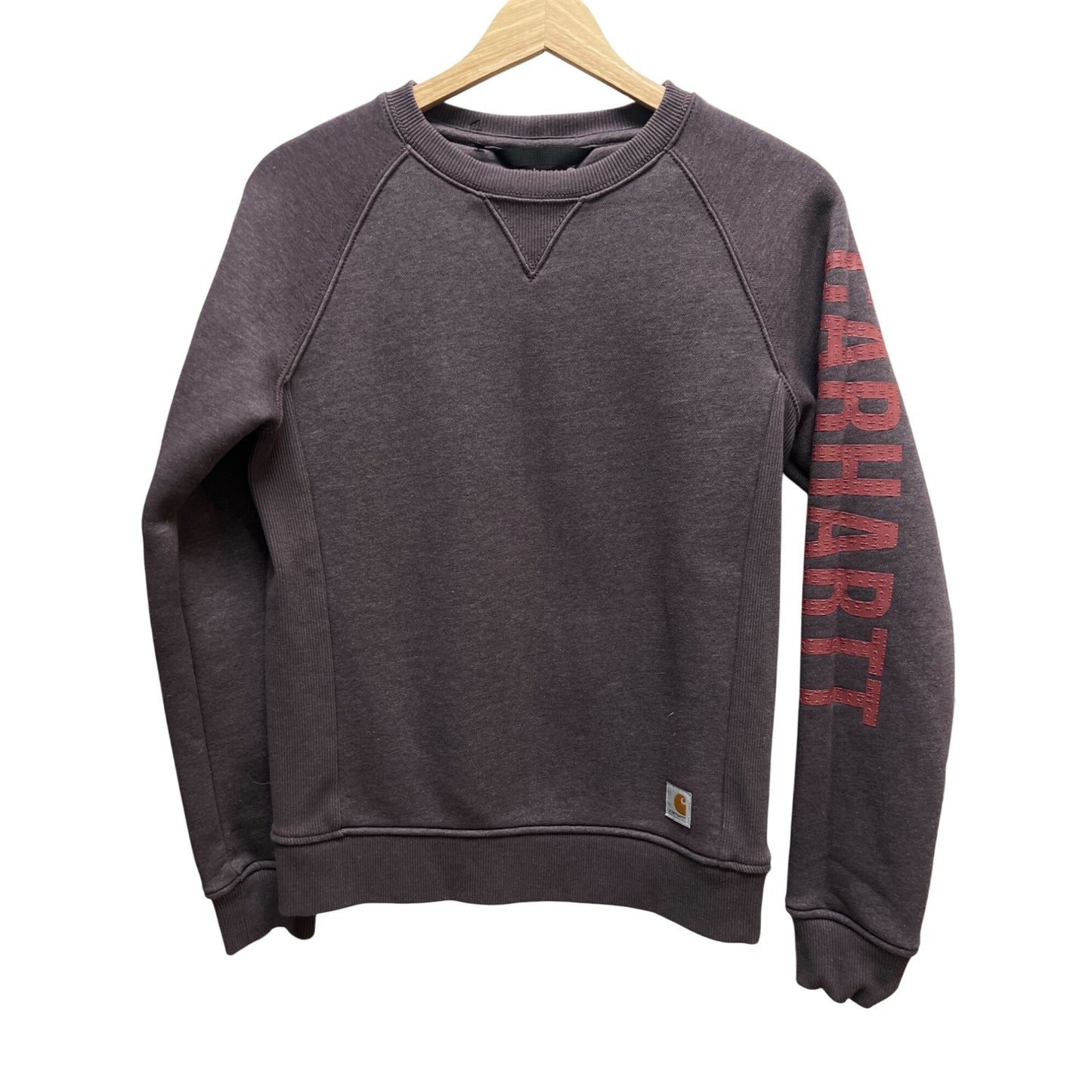 Carhartt Purple Lavender Crewneck Spellout Sweatshirt