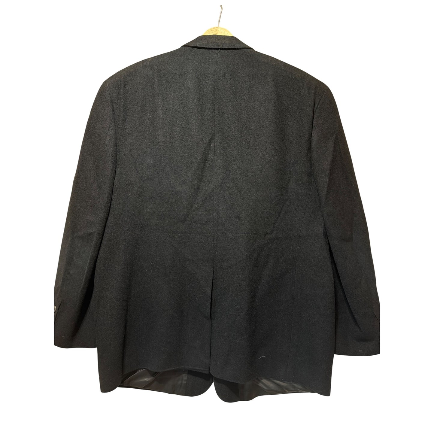 Bill Blass Black Label Parisian Mens 100% Camel Hair Blazer Jacket Size 48R Vintage 90s