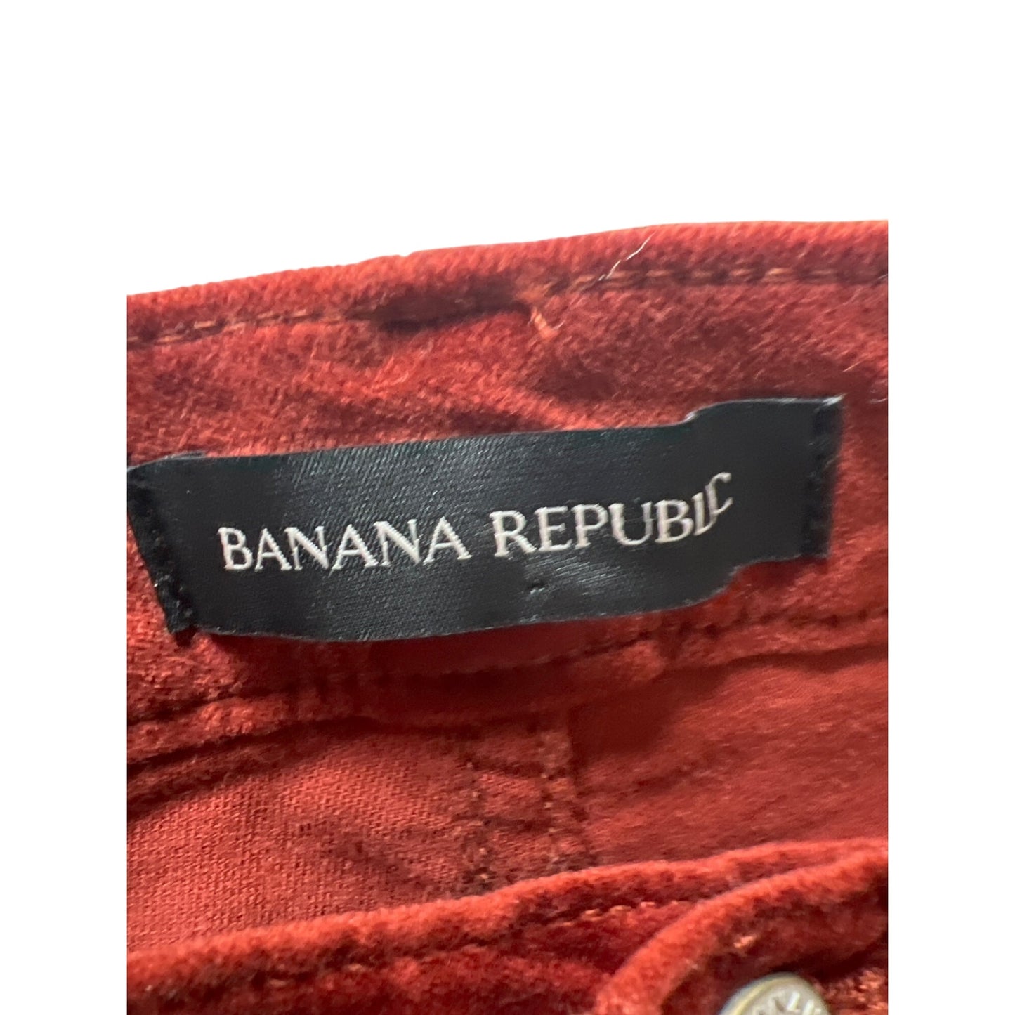 Banana Republic Burnt Rust Slim Fit Jeans