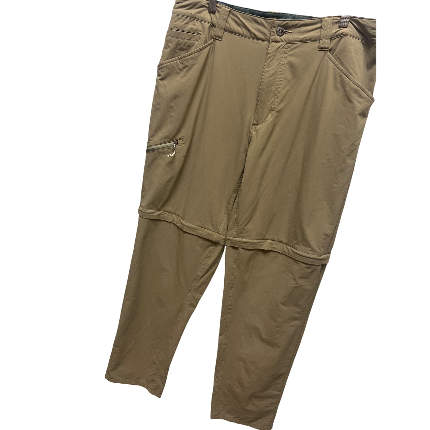 Patagonia Tan Convertible Hiking Outdoor Pants