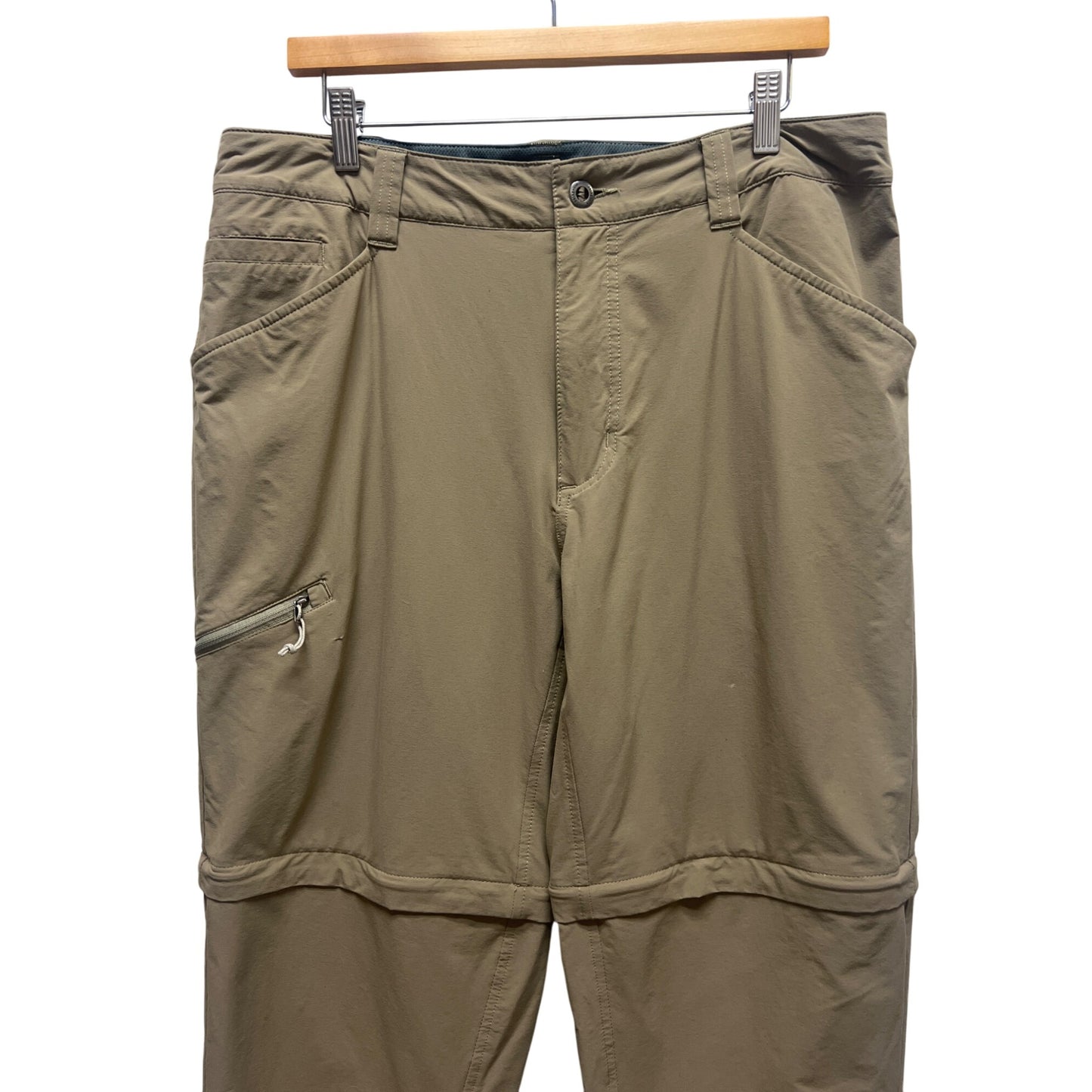 Patagonia Tan Convertible Hiking Outdoor Pants