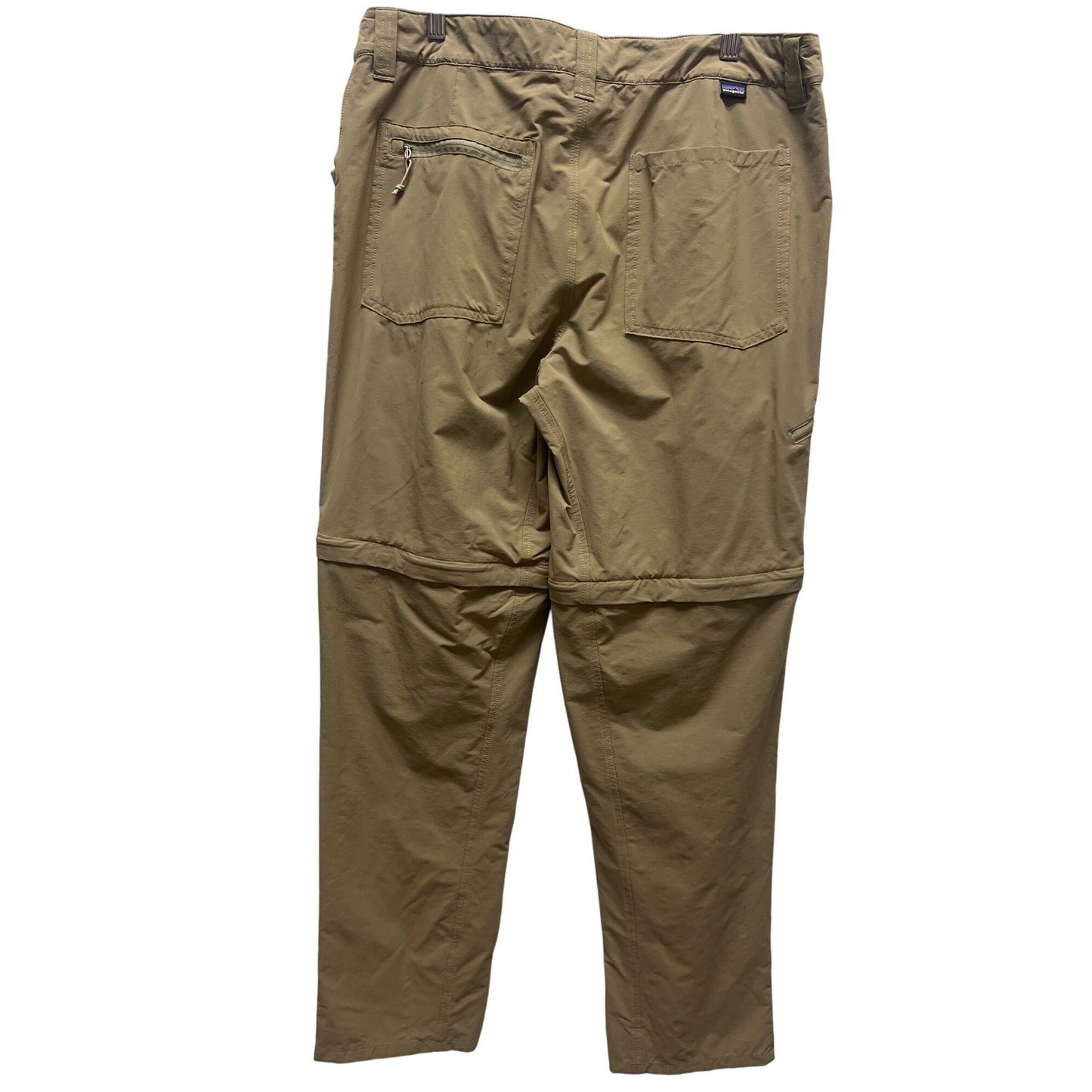 Patagonia Tan Convertible Hiking Outdoor Pants