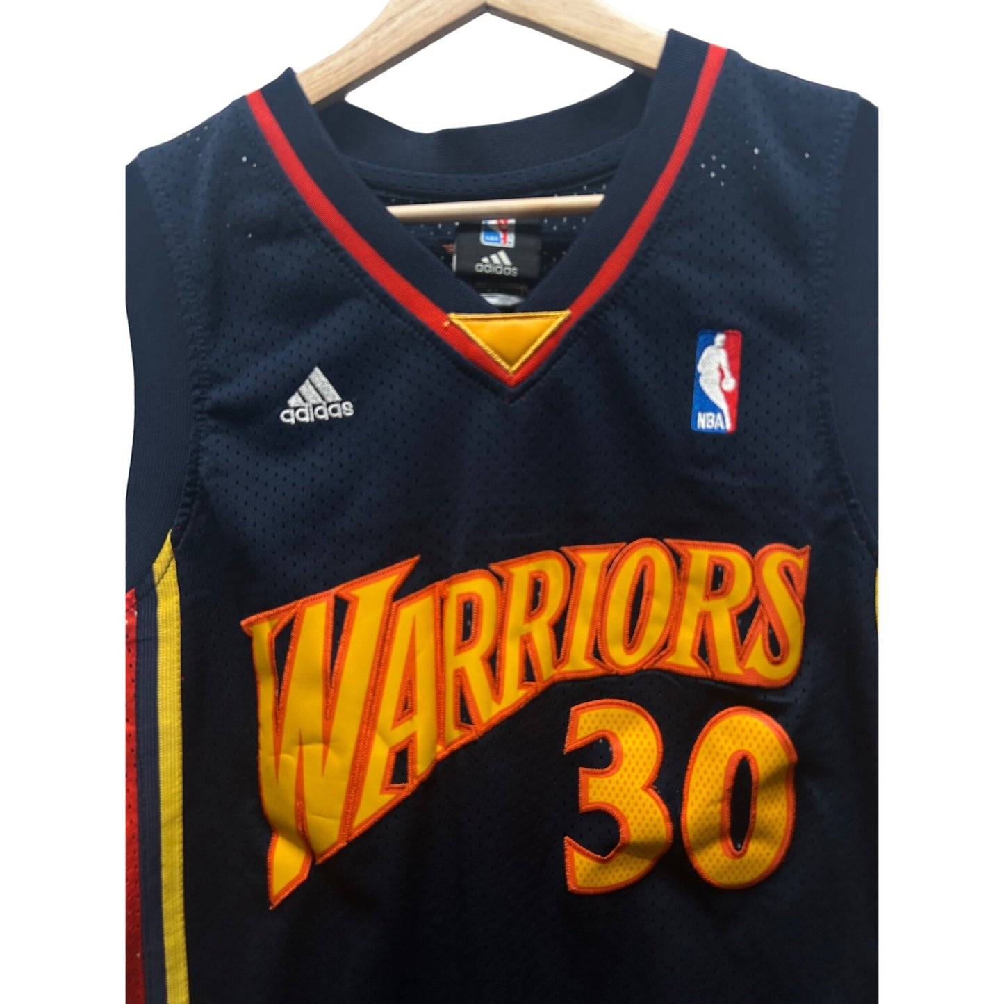 Adidas Stephen Curry Golden State Warriors Basketball Jersey