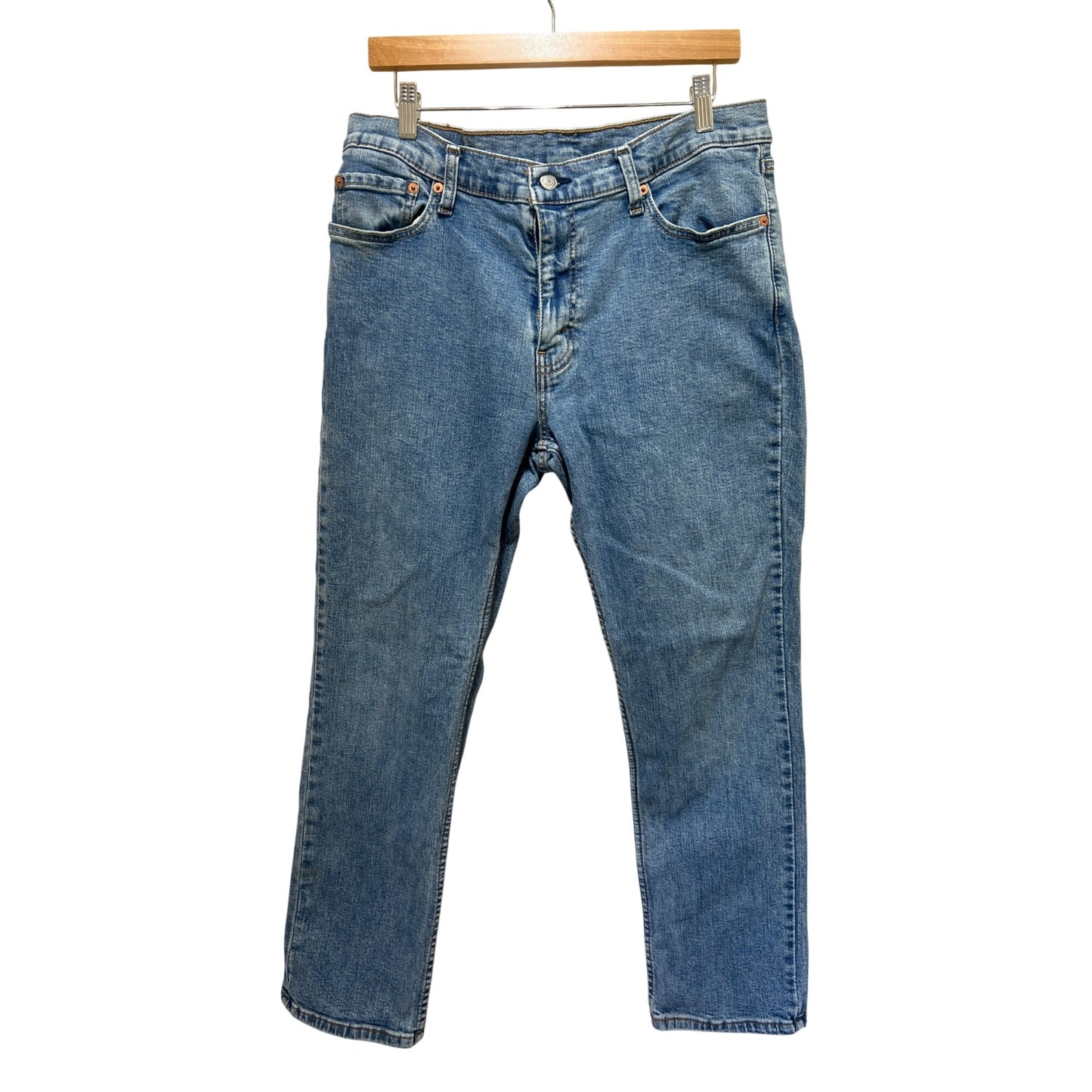 Levis 511 Mens Slim Fit Jeans W34 L29 Blue Denim Classic Style