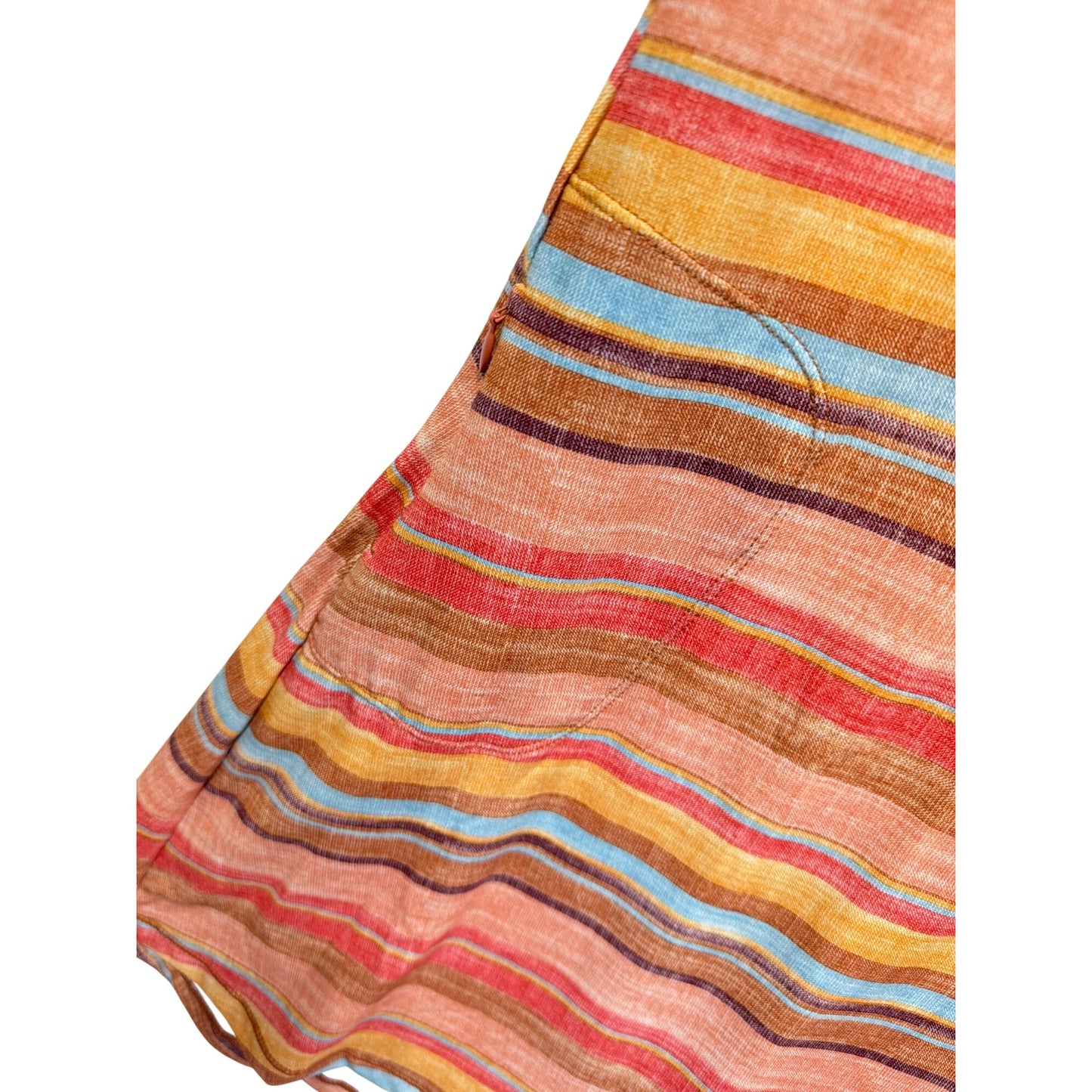 Prana Apricot Solei Stripe Opal Francesca Dress