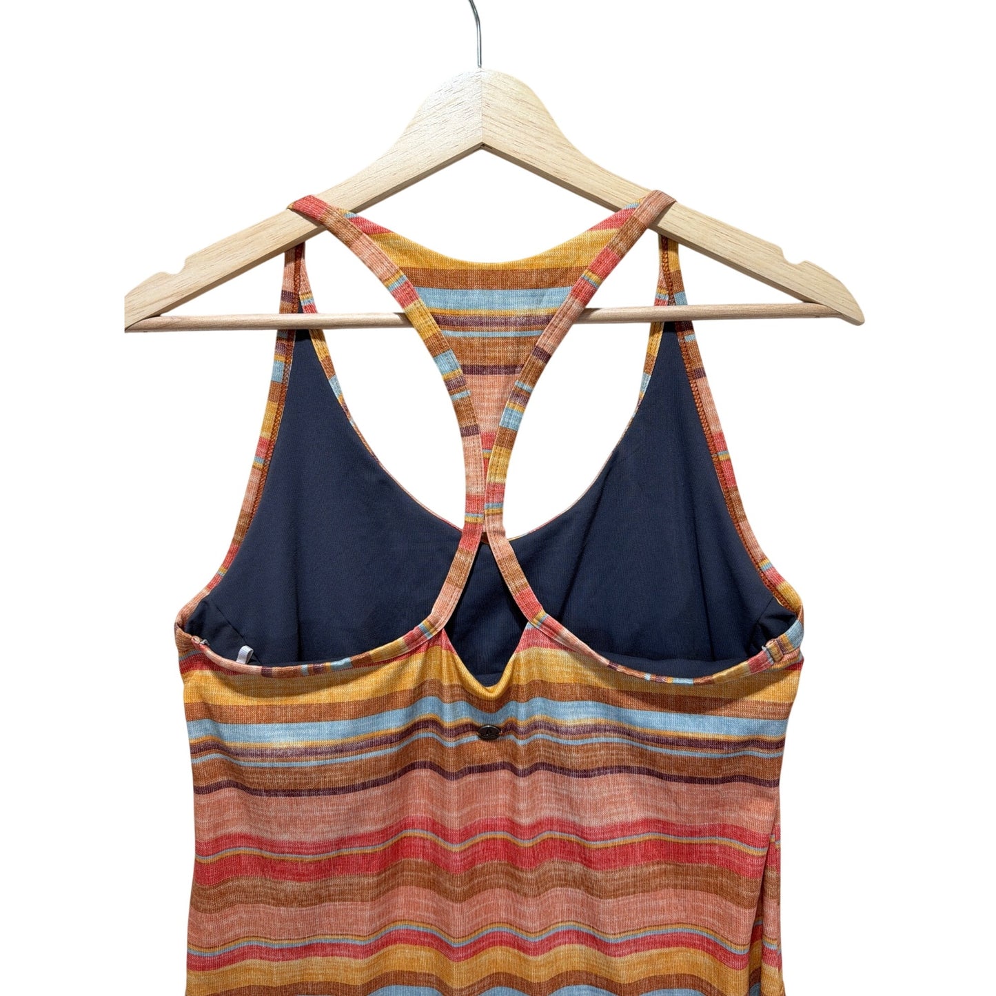 Prana Apricot Solei Stripe Opal Francesca Dress