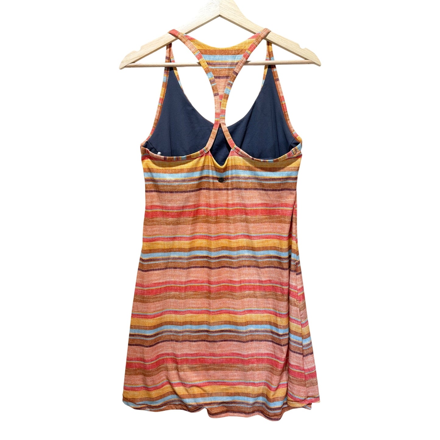 Prana Apricot Solei Stripe Opal Francesca Dress