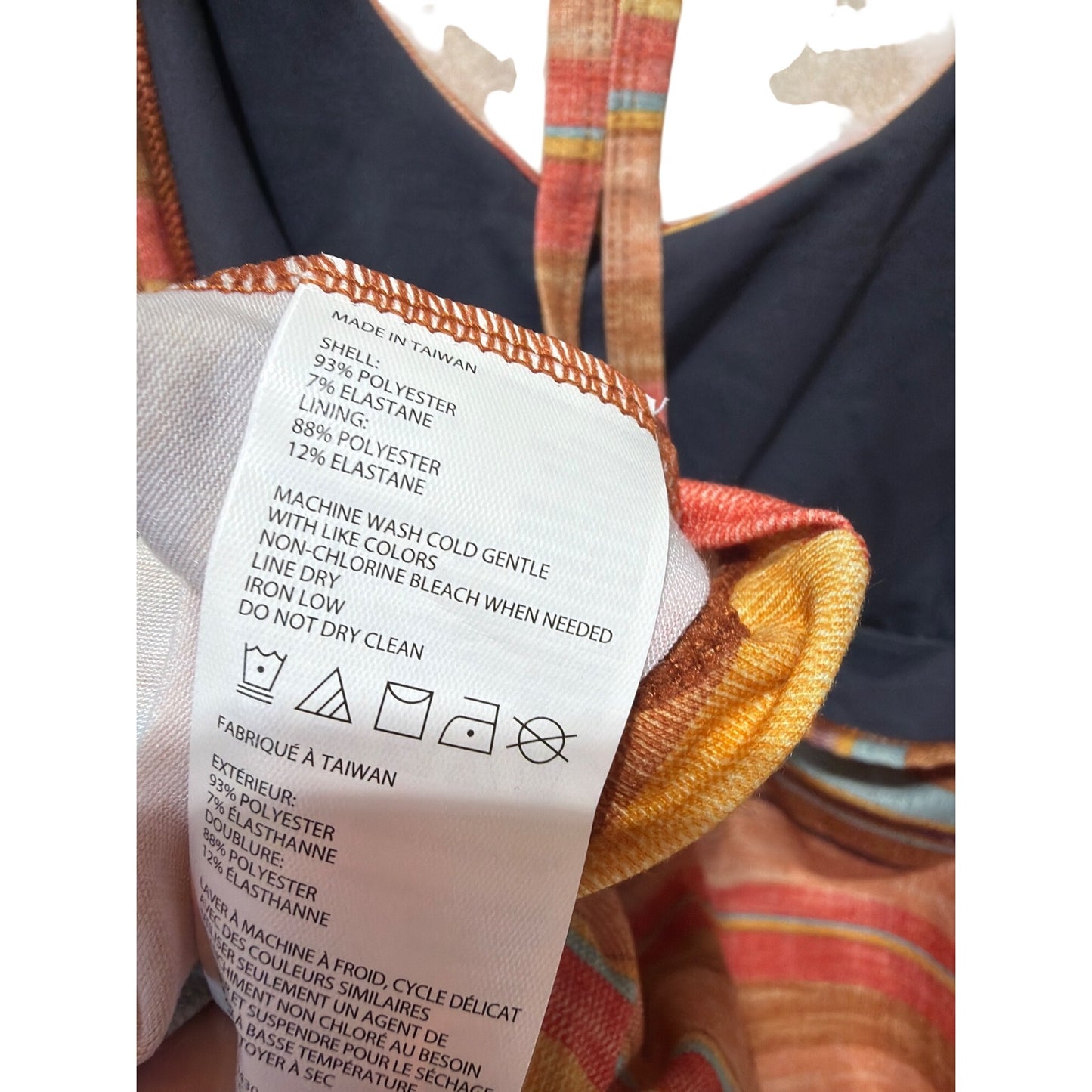 Prana Apricot Solei Stripe Opal Francesca Dress