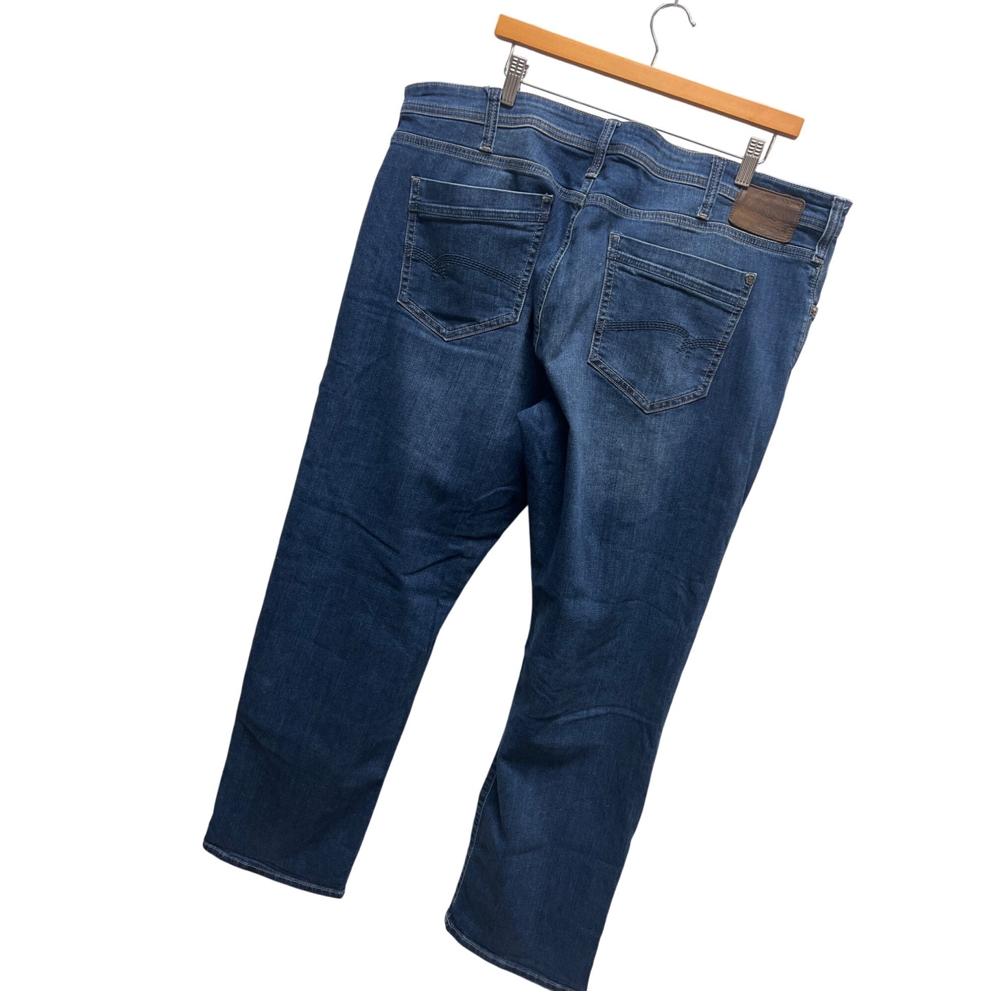 Mavi Dark Wash Matt Straight Leg Denim Jeans