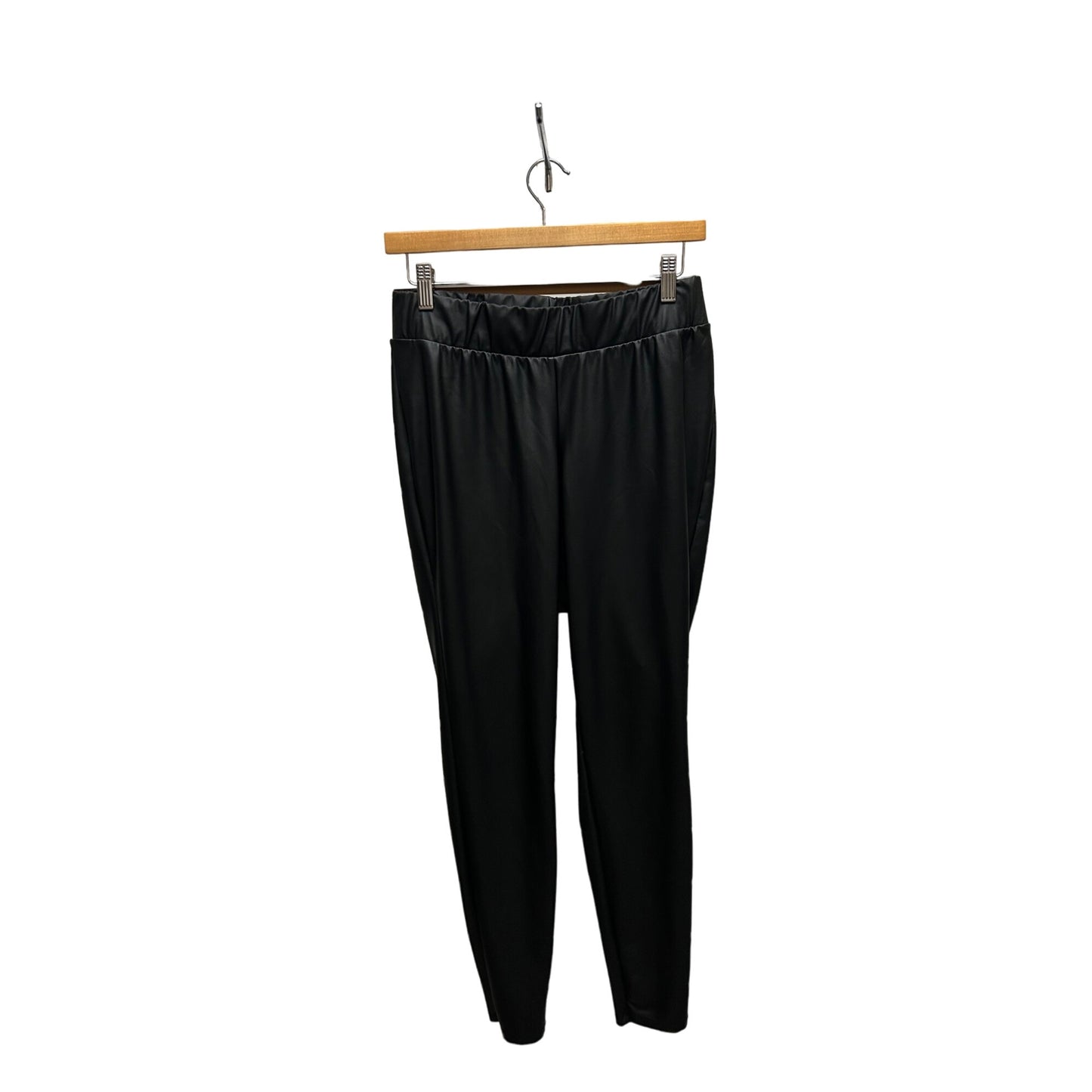 Torrid Black Faux Leather High Rise Leggings