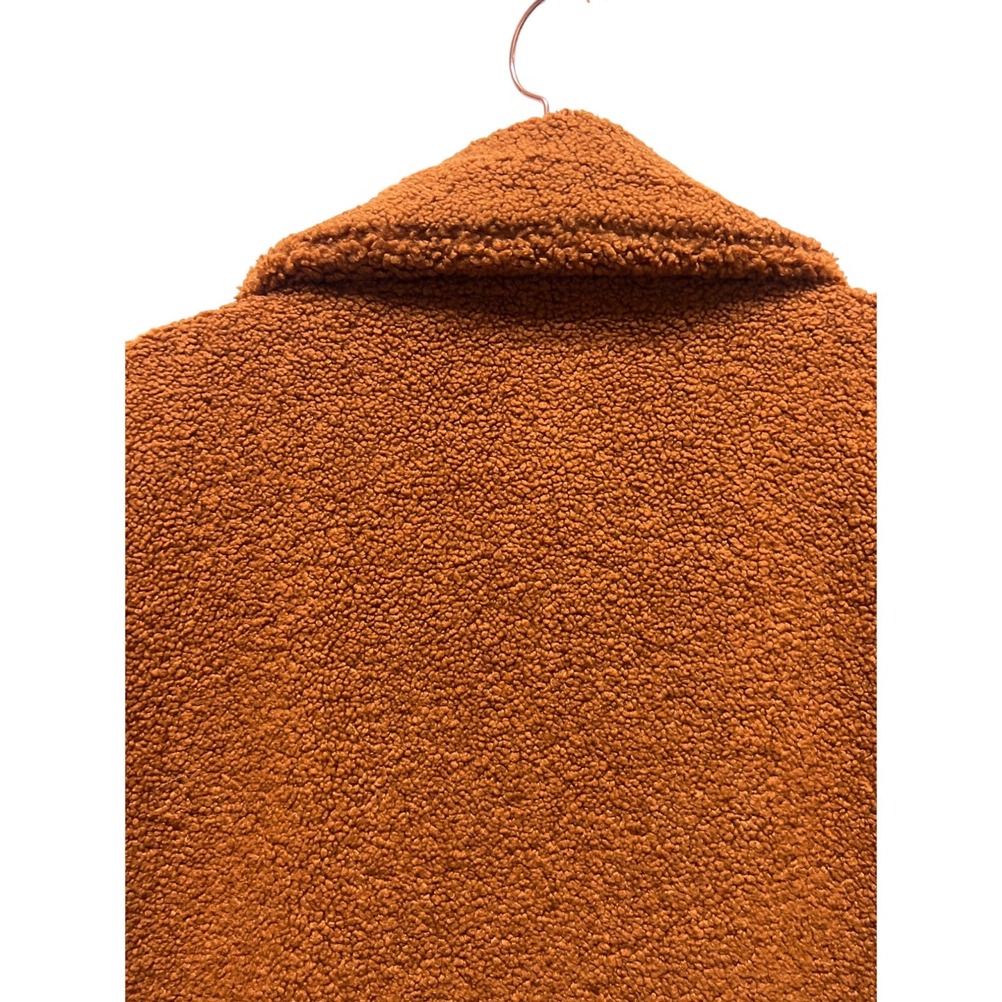 Daily Ritual Brown Oversized Winter Teddy Coat