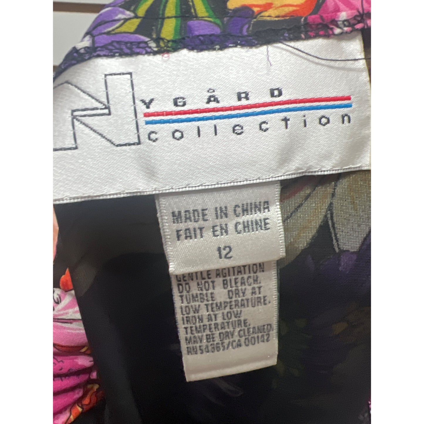 Nygard Collection Vintage 90's Floral 2 Piece Pencil Skirt Sleeveless Top Dress Set