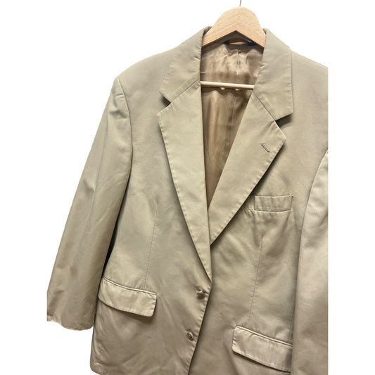 Brooks Brothers Cotton Blend Tan Sports Coat Blazer
