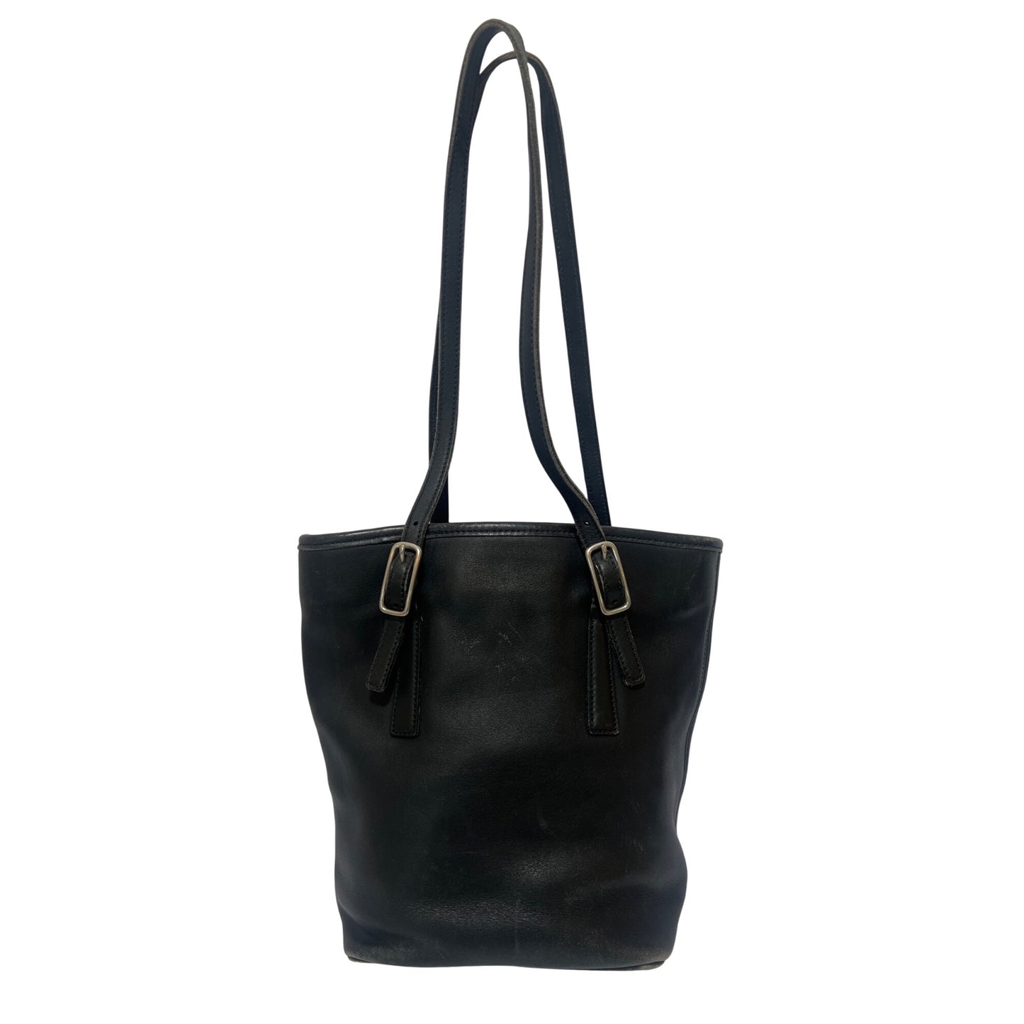 Coach Vintage Legacy A1D-9803 Black  Leather Day Tote Shoulder Bag