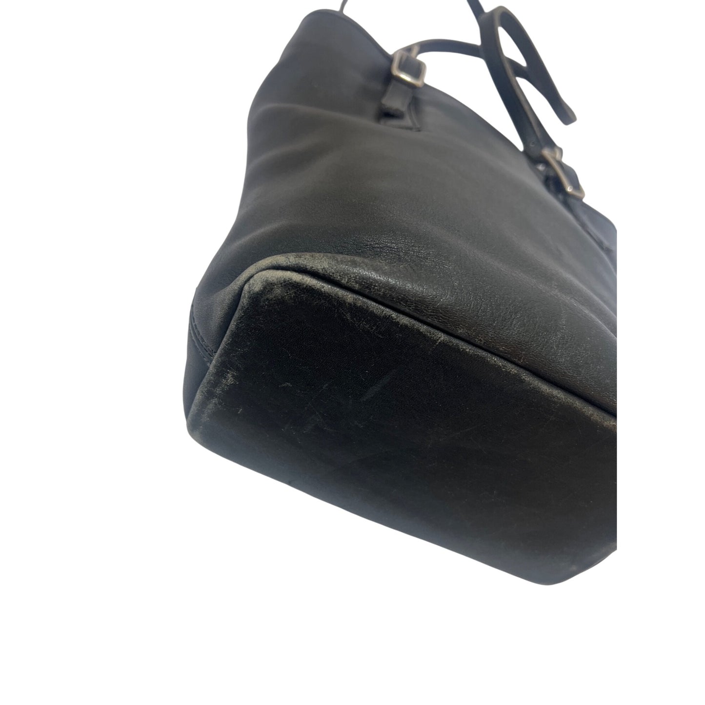 Coach Vintage Legacy A1D-9803 Black  Leather Day Tote Shoulder Bag