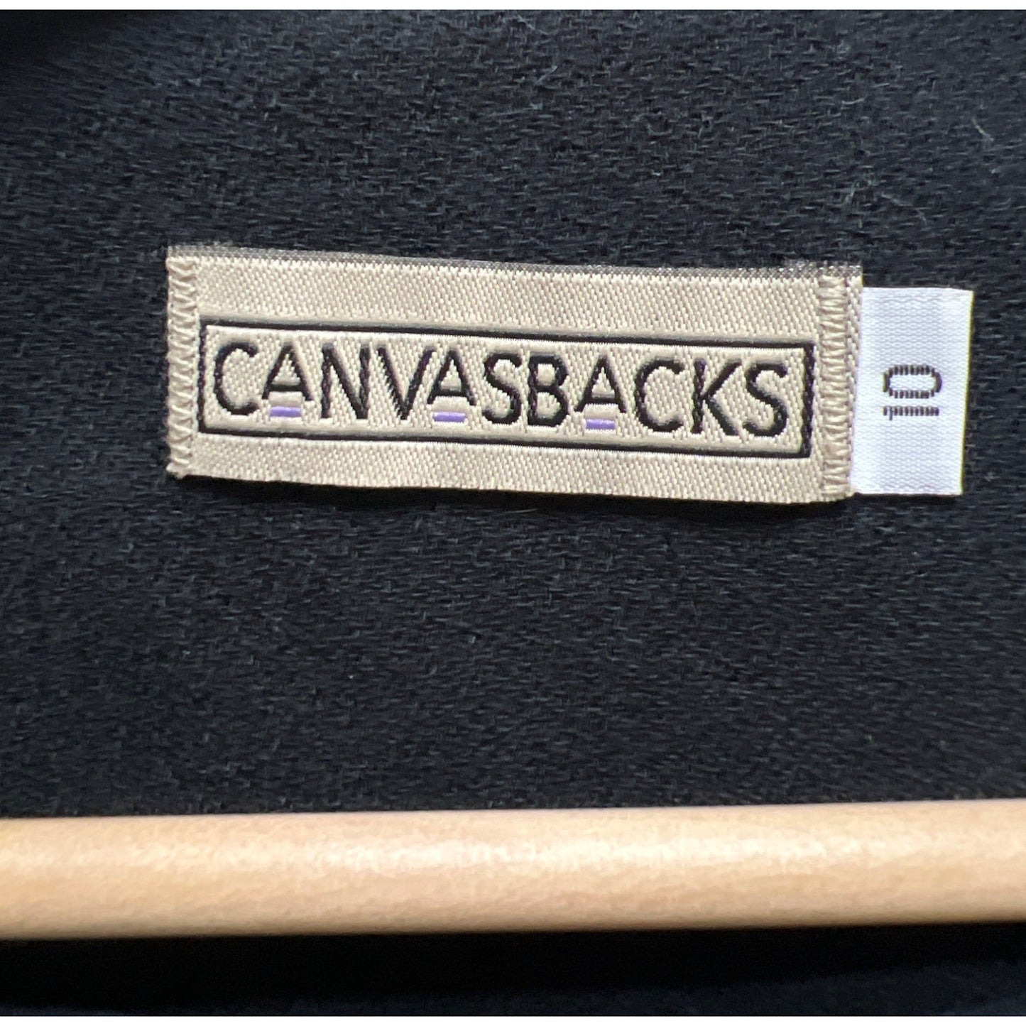 Canvasbacks Vintage 90's Abstract Pink and Black Velvet Blazer Jacket