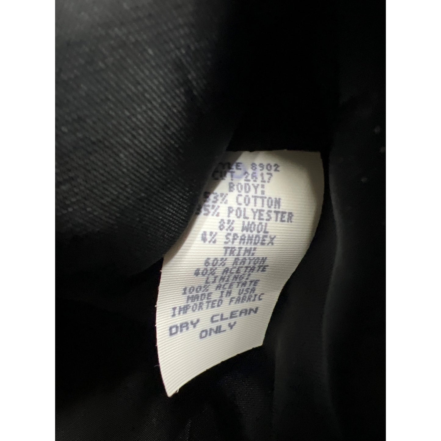 Canvasbacks Vintage 90's Abstract Pink and Black Velvet Blazer Jacket