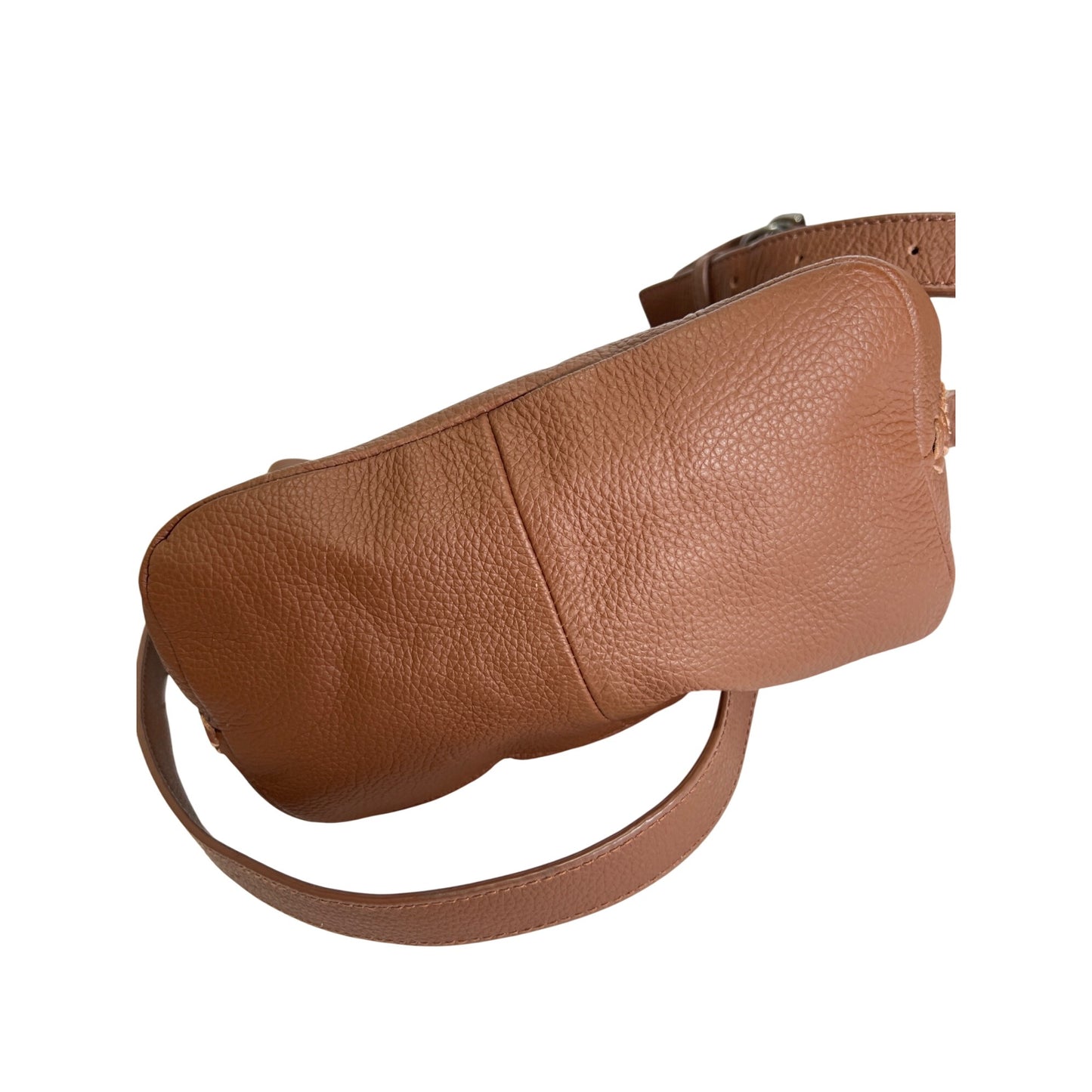 Lucky Brand NWT Brandy Shadow Leather Drawstring Boho Bucket Bag
