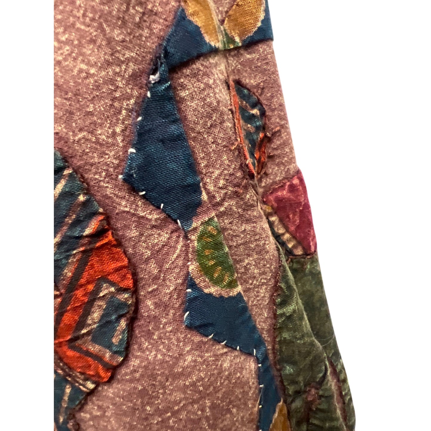 Orvis Vintage Embroidered Aplique Art to Wear Elephant Jacket