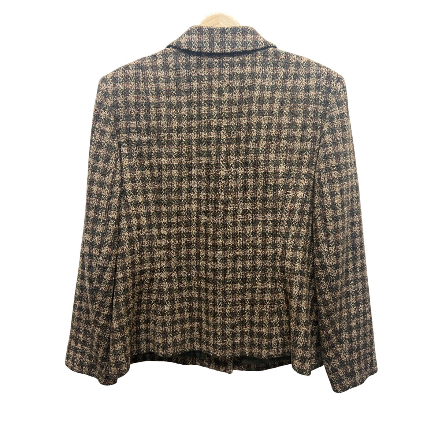 Pendleton Vintage 90's Brown Wool Plaid Blazer Jacket