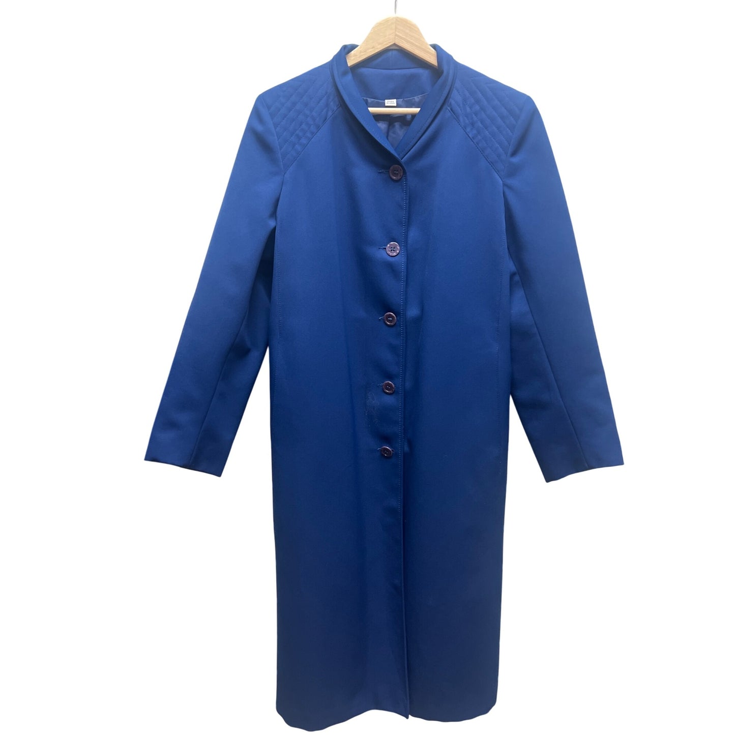 Forecaster of Boston Vintage 70's Royal Blue Trench Coat