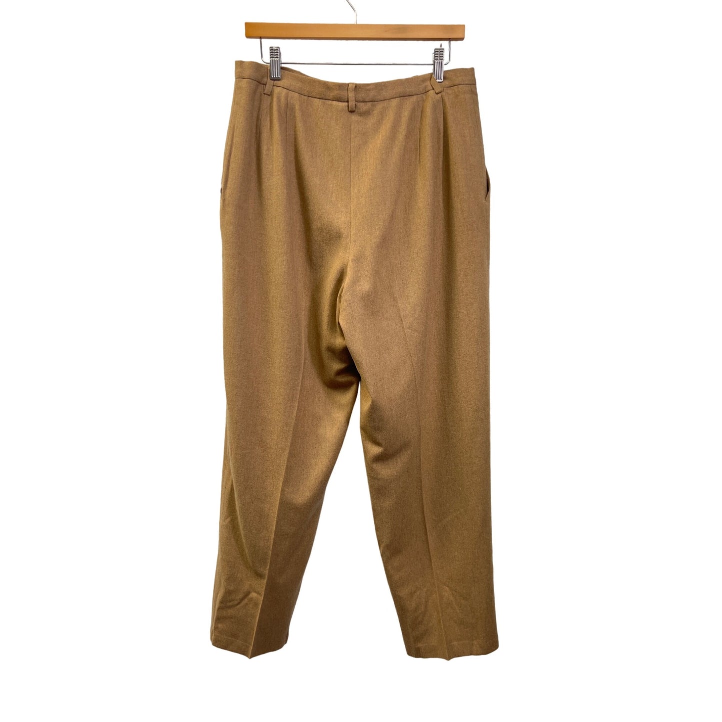 Pendleton Vintage Camel Tan High Waist Wool Trouser Pants