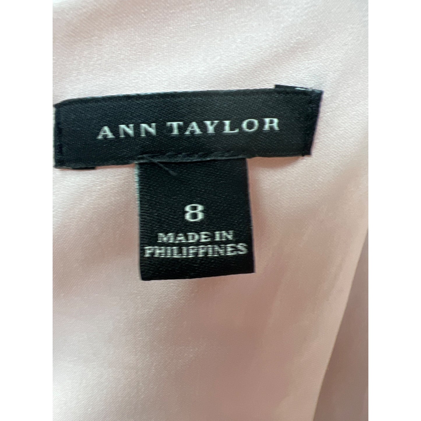 Ann Taylor Wool Blend Pink Sheath Dress