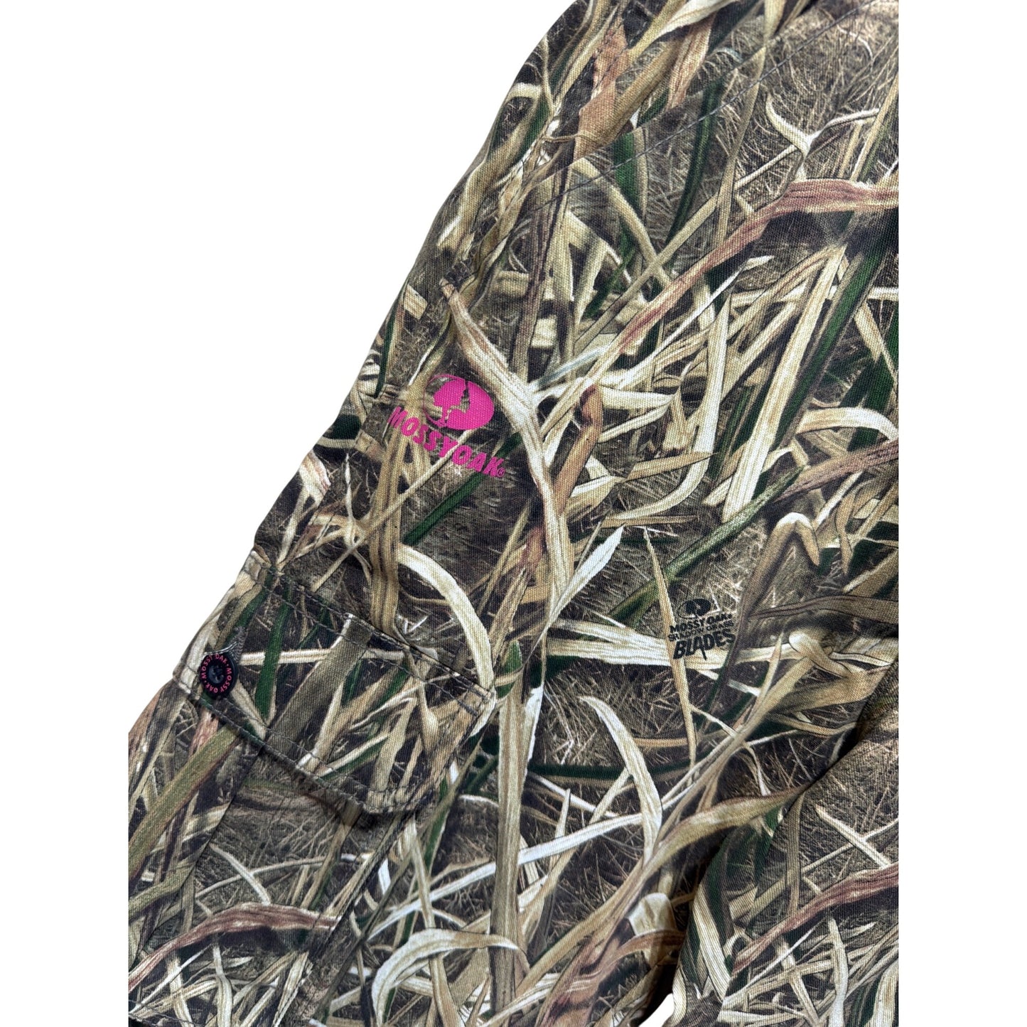 Mossy Oak Vintage NWT Womens Cargo Pants Mossy Oak Blades Camo Size Large