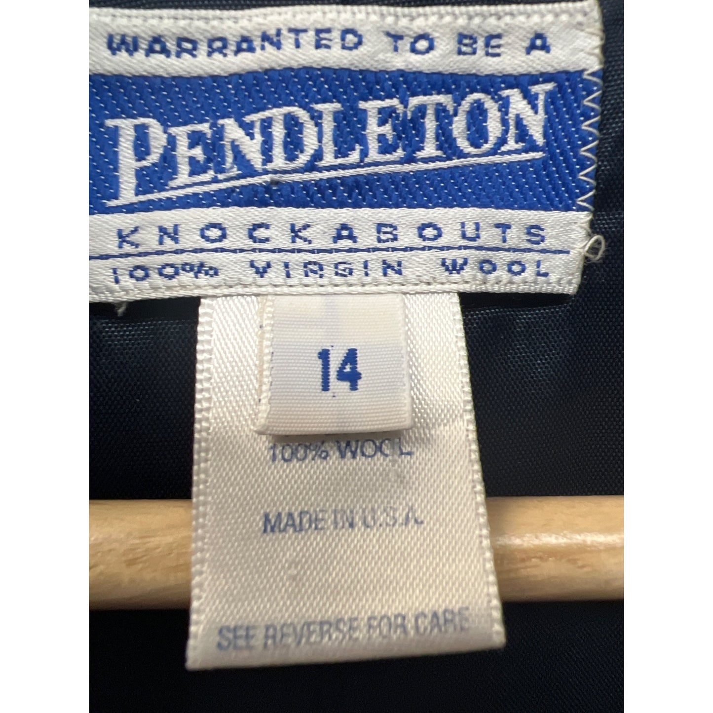 Pendleton Knockabouts Vintage Wool Full Zip Jacket