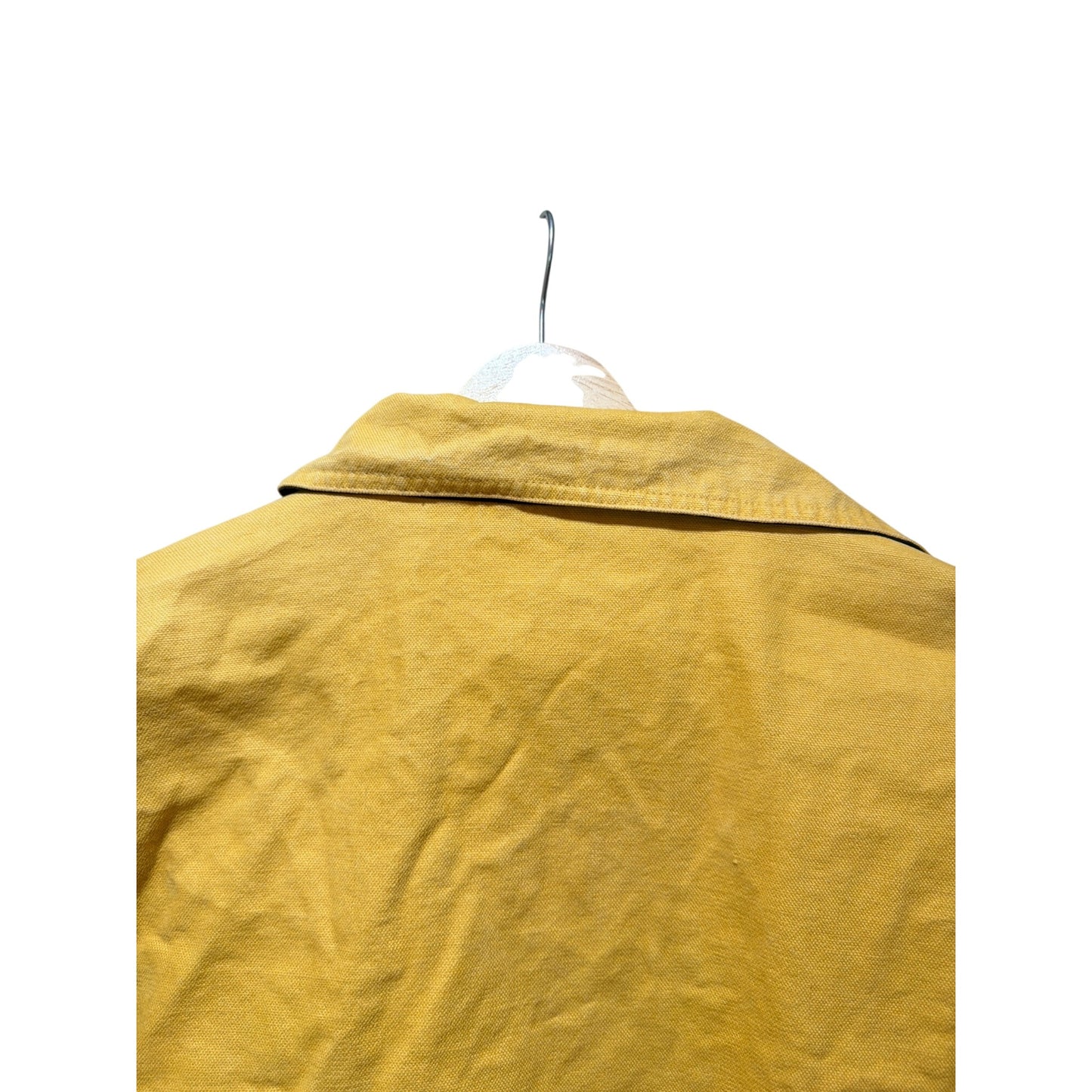 Lewis Creek Vintage 90's Yellow Duck Canvas Plaid Lined Harrington Bomber Jacket XL