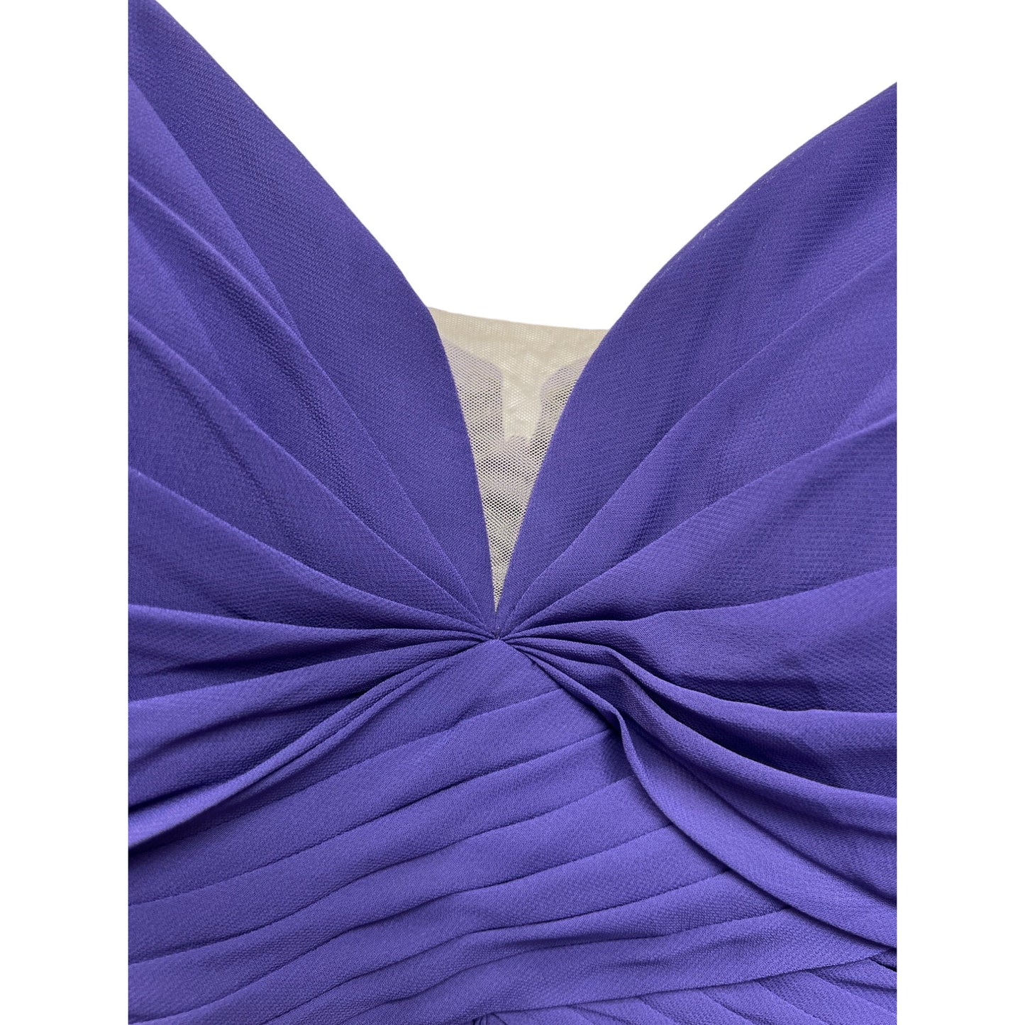 Azazie Lianne Purple Chiffon Special Occasion Dress