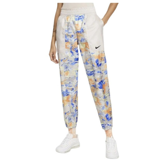 Nike Vintage Y2K Floral Nylon Jogger Track Pants