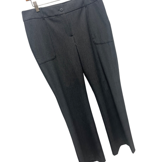 Loft Ann Taylor Dark Gray Julie Trouser Dress Pants