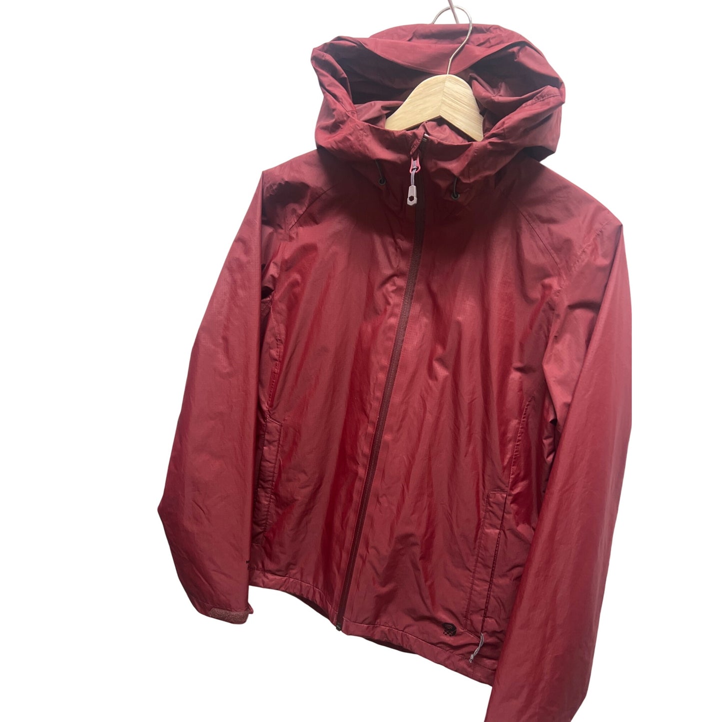 Mountain Hardwear Finder Burgandy Hoodie Shell Jaccket