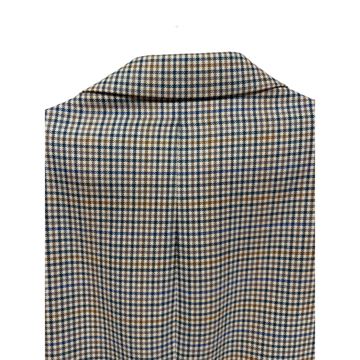 Brooks Brothers 1818 Madison Plaid Checked Blazer Jacket 44L Wool Tailored Fit