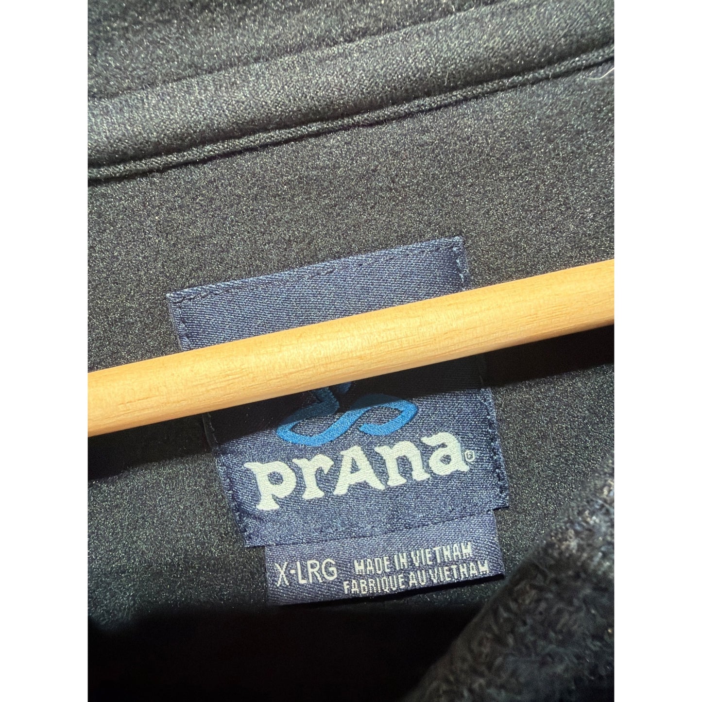 Prana Navy Blue Recycled Wool Lonan Utility Sweater X-Large