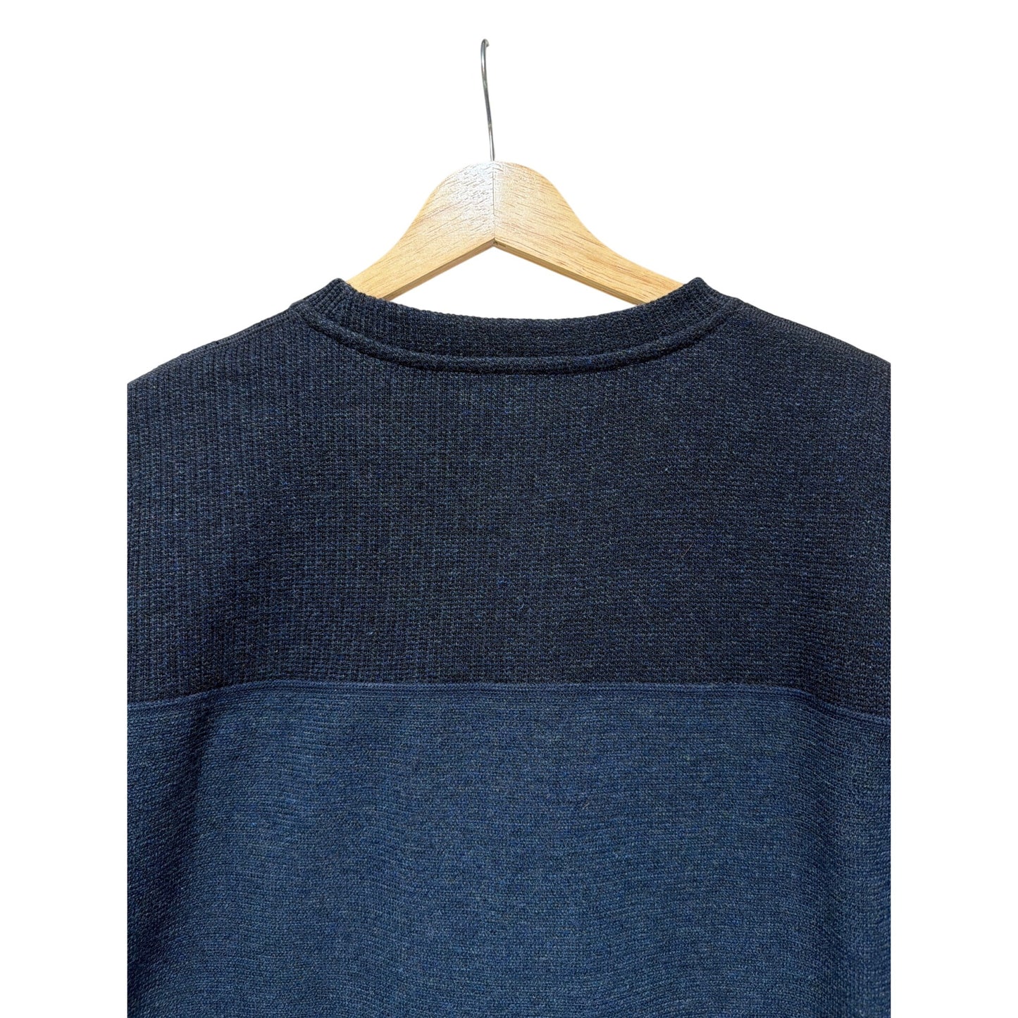 Prana Navy Blue Recycled Wool Lonan Utility Sweater X-Large