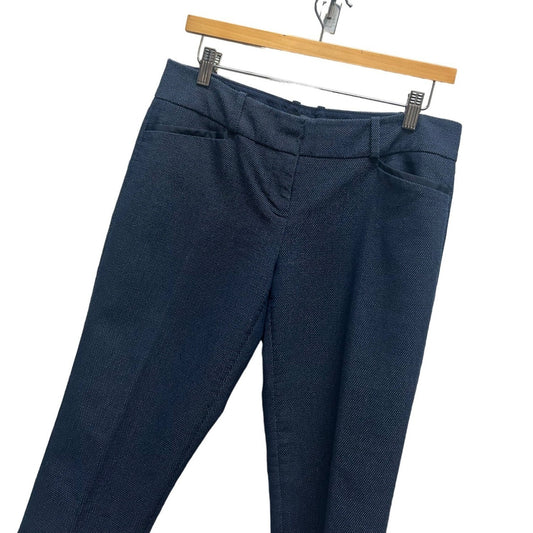 The Limited Navy with White Speckles Cropped Chino Pants