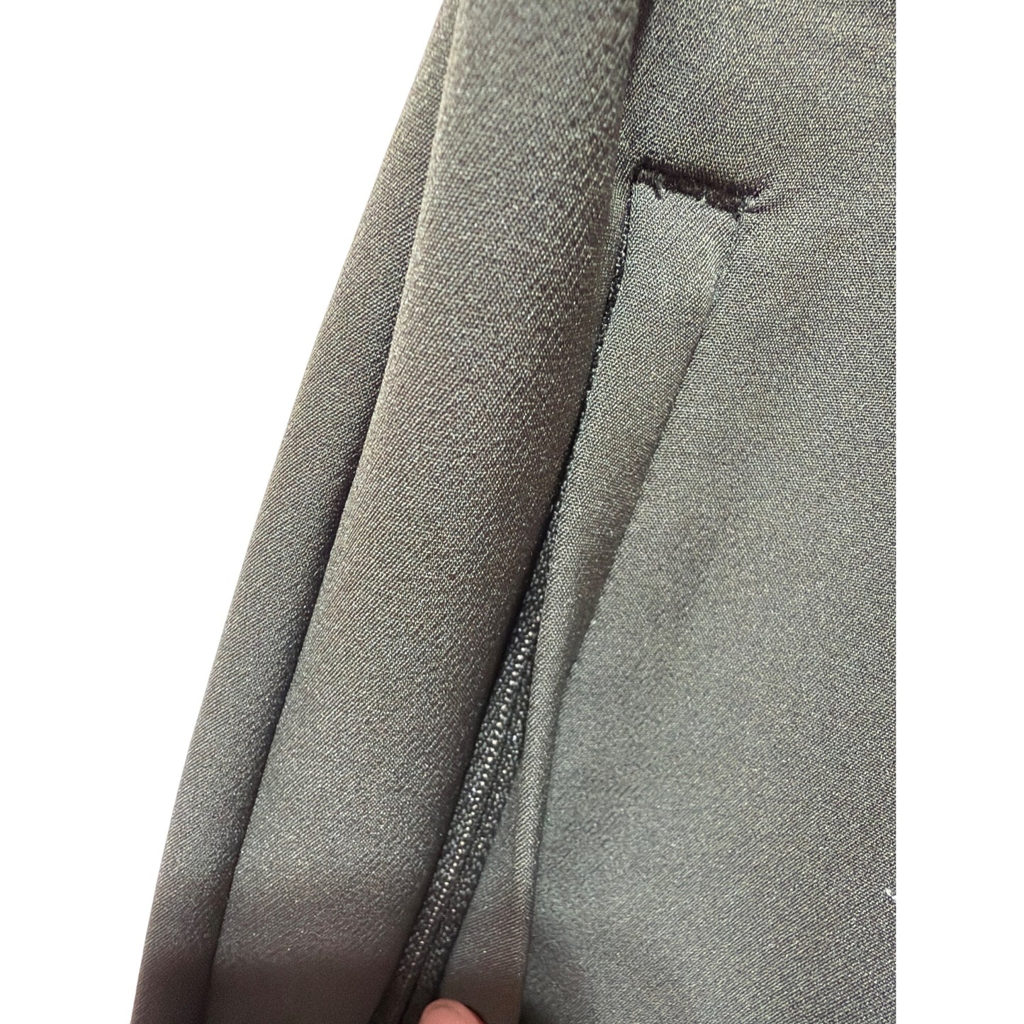 Athleta Elm Green Endless Pants Recycled Materials Straight-Leg Pull-On Women’s Size 12
