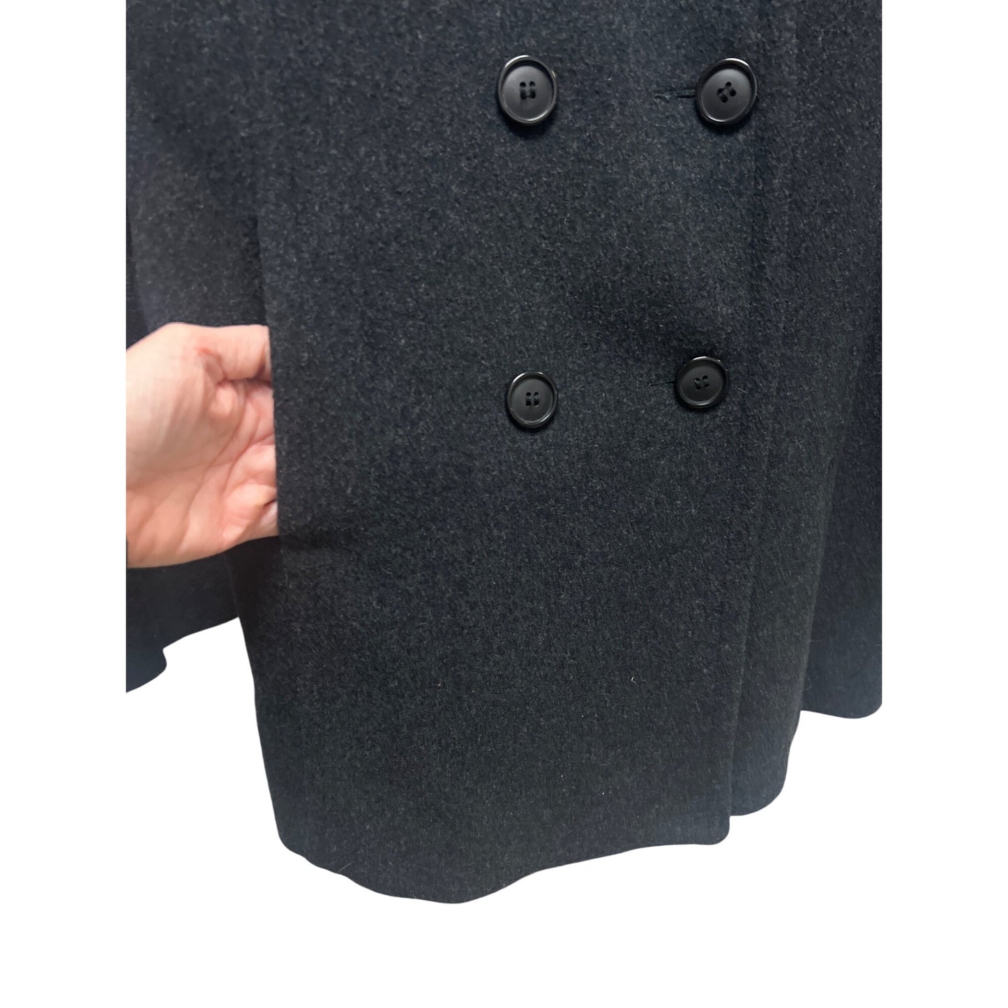 Forecaster of Boston Wool Cashmere Blend Dark Gray Peacoat