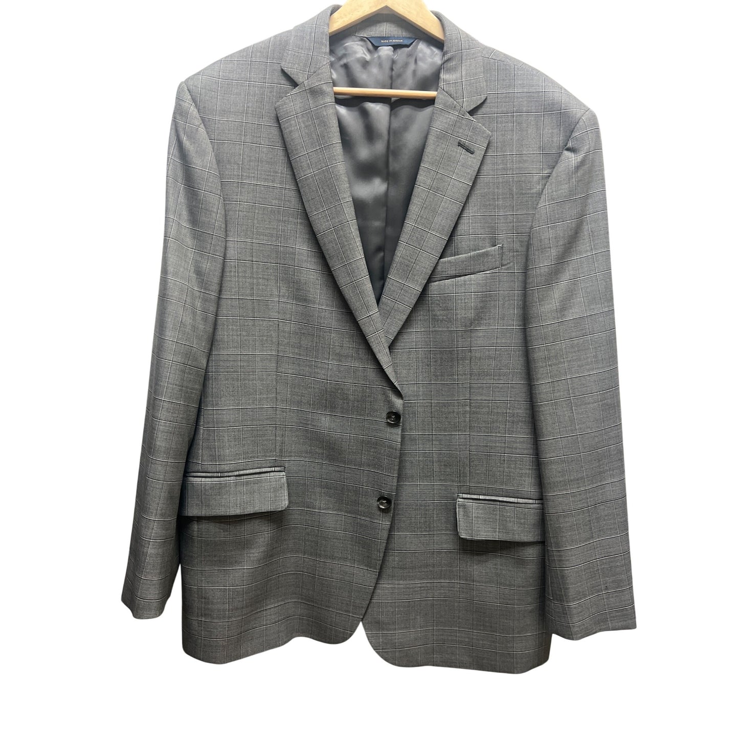 Brooks Brothers Explorer Gray Plaid Wool Sports Coat Blazer