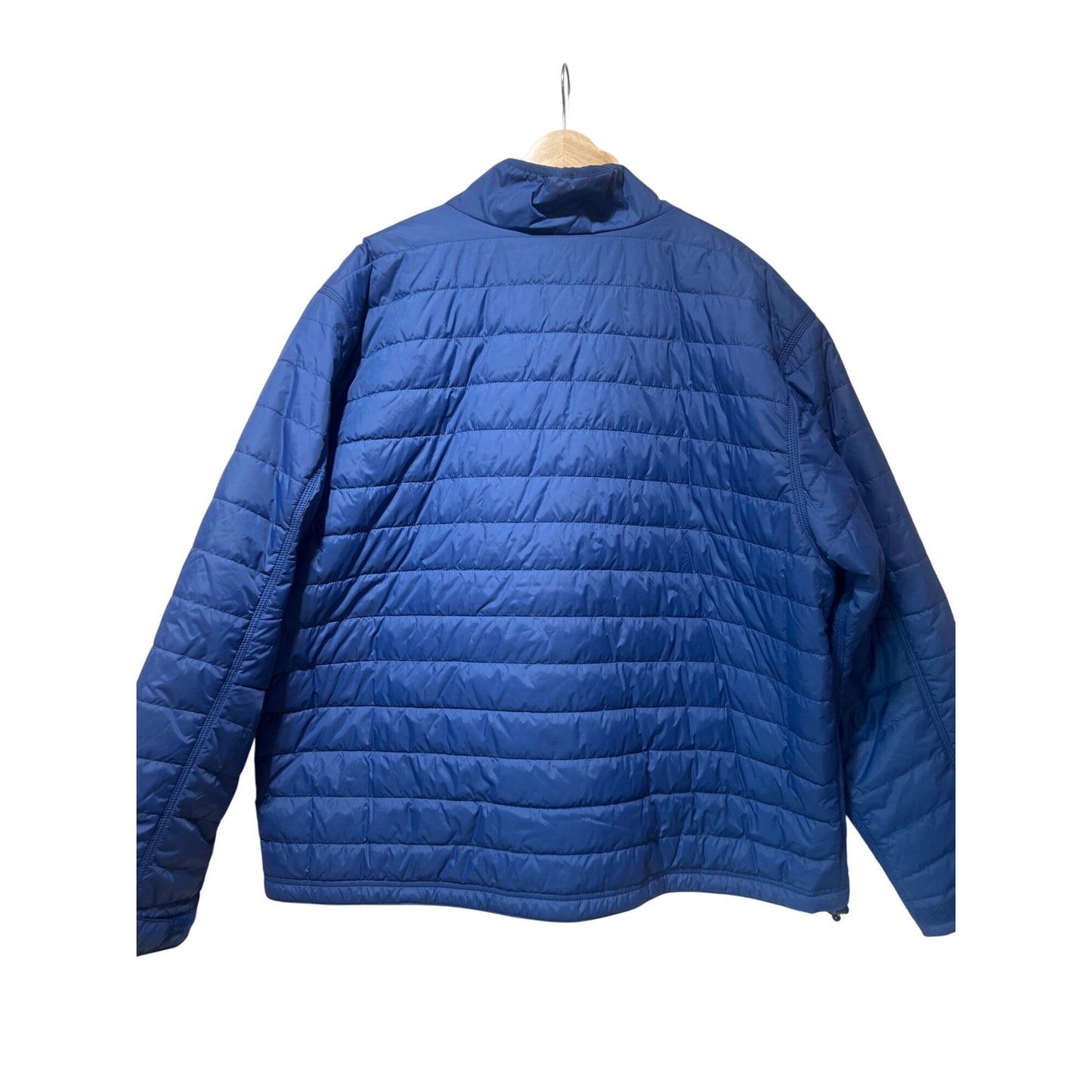Carhartt Gilliam Mens 2XL Lightweight Insulated Jacket Blue Quilted Water-Repellent Full Zip