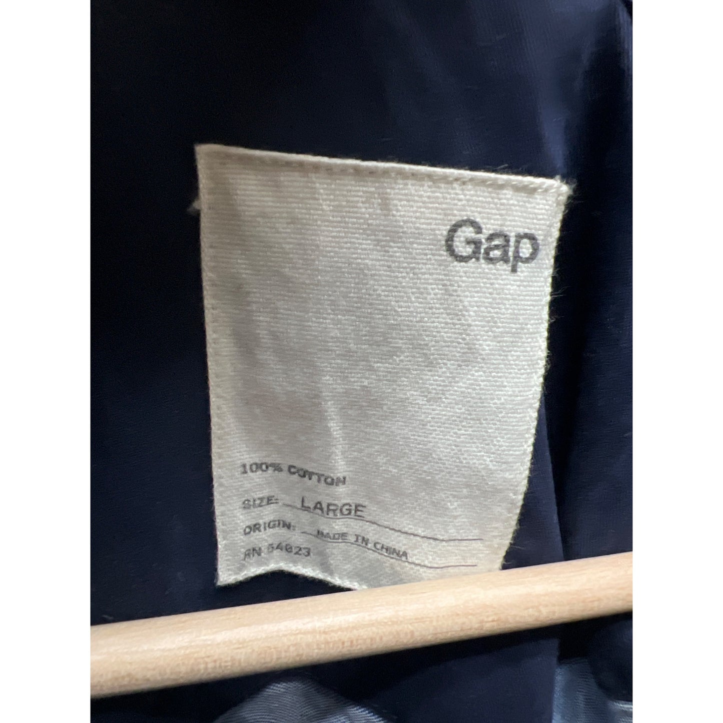 Gap Navy Blue Full Zip Hoodie Anorak Windbreaker Jacket