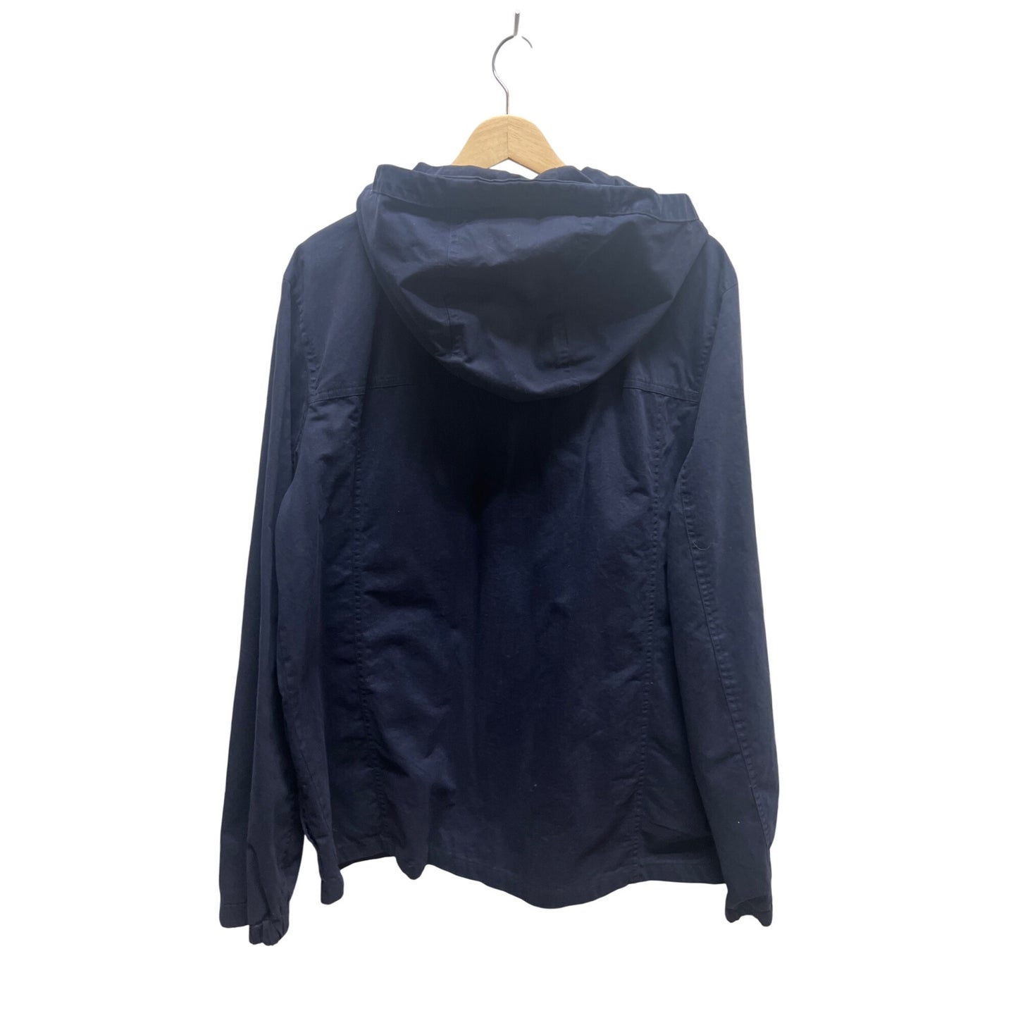 Gap Navy Blue Full Zip Hoodie Anorak Windbreaker Jacket