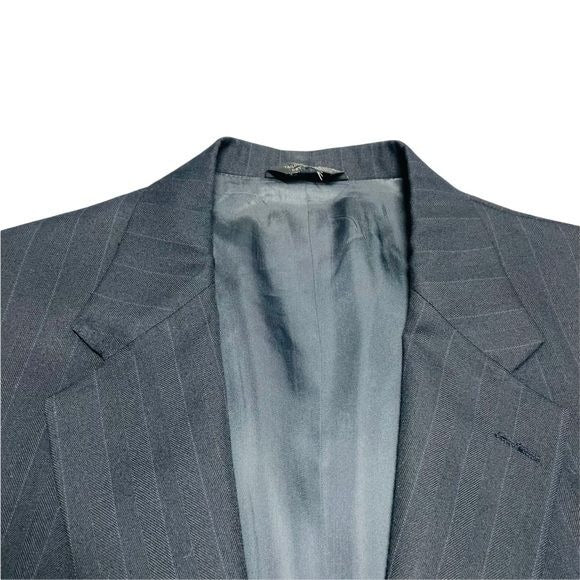 Vintage Botany 500 Navy Blue with Pinstripe Blazer Sports Coat